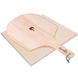 CHAR-BROIL® Pizzastein-Set Eckig 40x35 cm