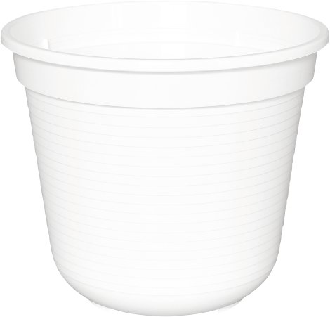 GELI Blumentopf Standard Weiß 20 cm