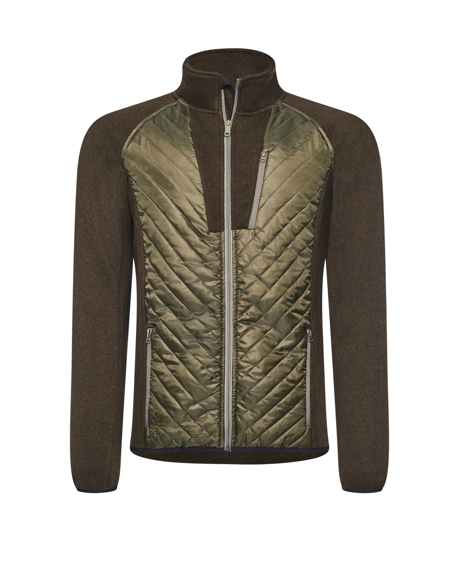 Wild & Wald Herren Fleecesteppjacke Lim