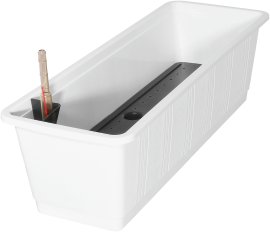 GELI Blumenkasten Aqua Green Waz Weiß 60 cm