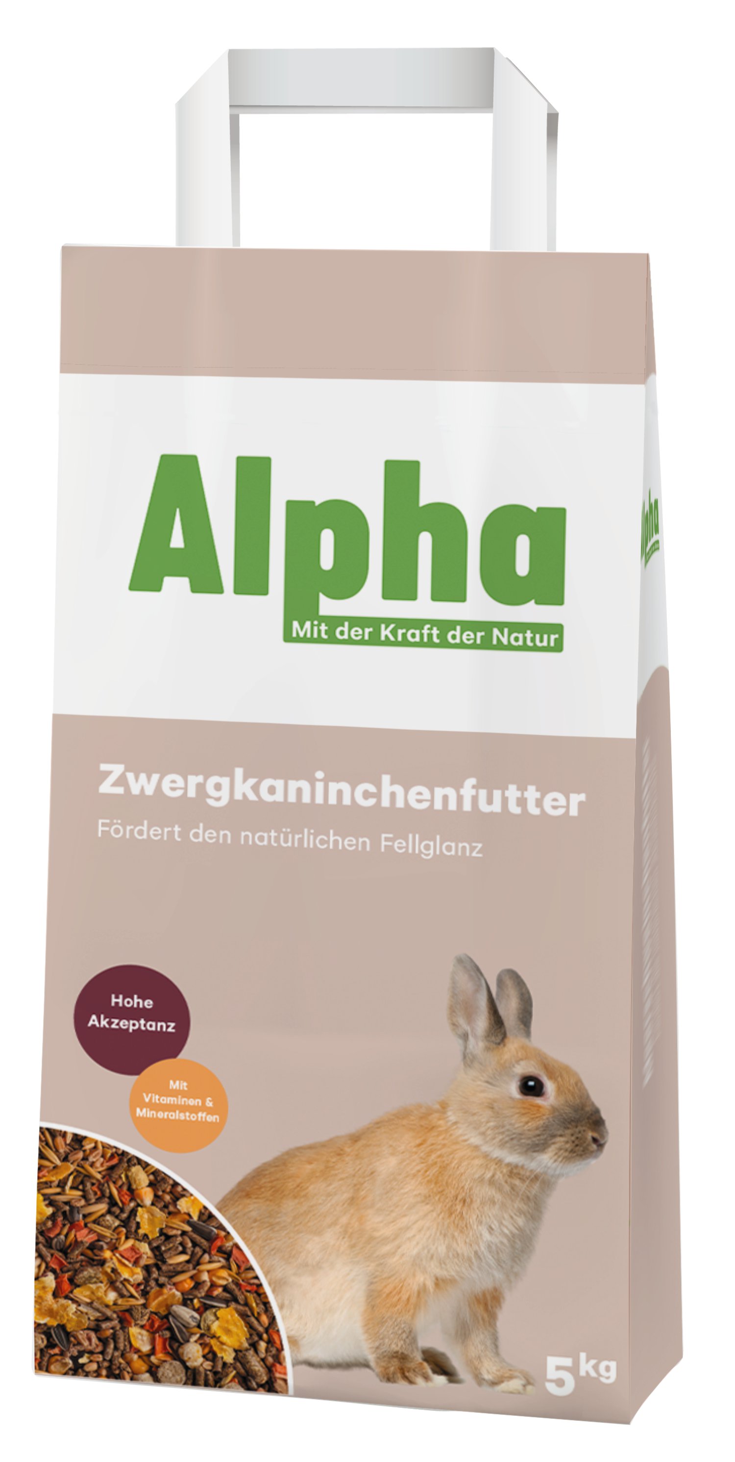 ALPHA Zwergkaninchenfutter 5 kg