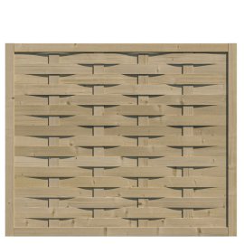 PONGAUER Flechtzaun Rimini 150x180 cm
