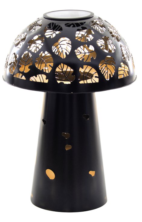 KENT LIVING Solarlampe Pilz 25x25x52 cm