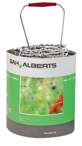 ALBERTS Stacheldraht verzinkt 50000x1,6 mm