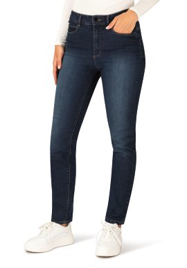 Damen Basicjeans Milano Mittelblau