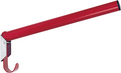 Sattelhalter aus Metall 44 cm, rot