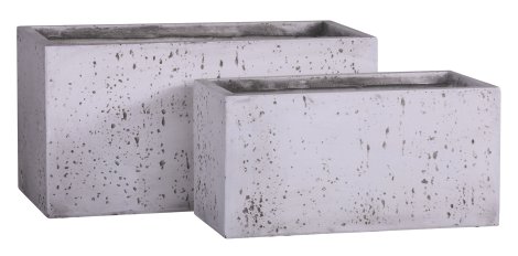 KENT LIVING Pflanztopf Eckig 60x30x30 cm