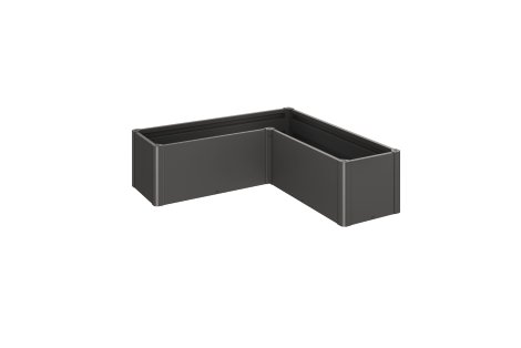 BIOHORT Pflanzbeet Belvedere Mini L 150, Dunkelgrau-Metallic