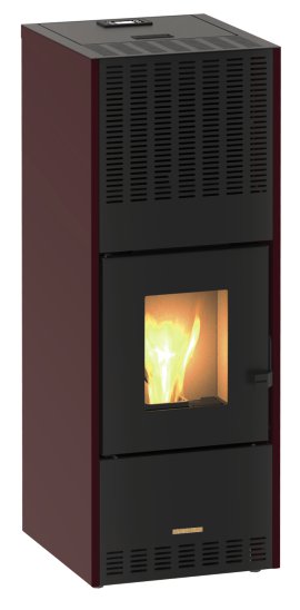 BLAZE Pelletofen Leo Bordeaux