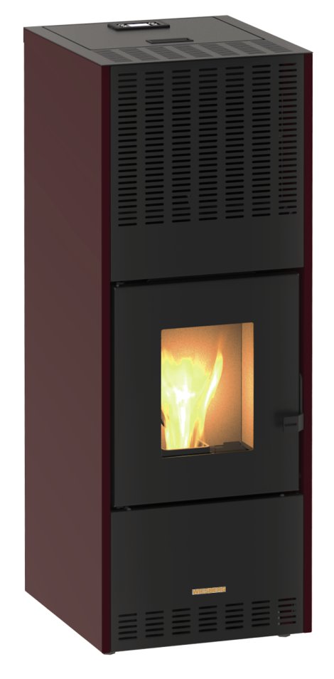 BLAZE Pelletofen Leo Bordeaux