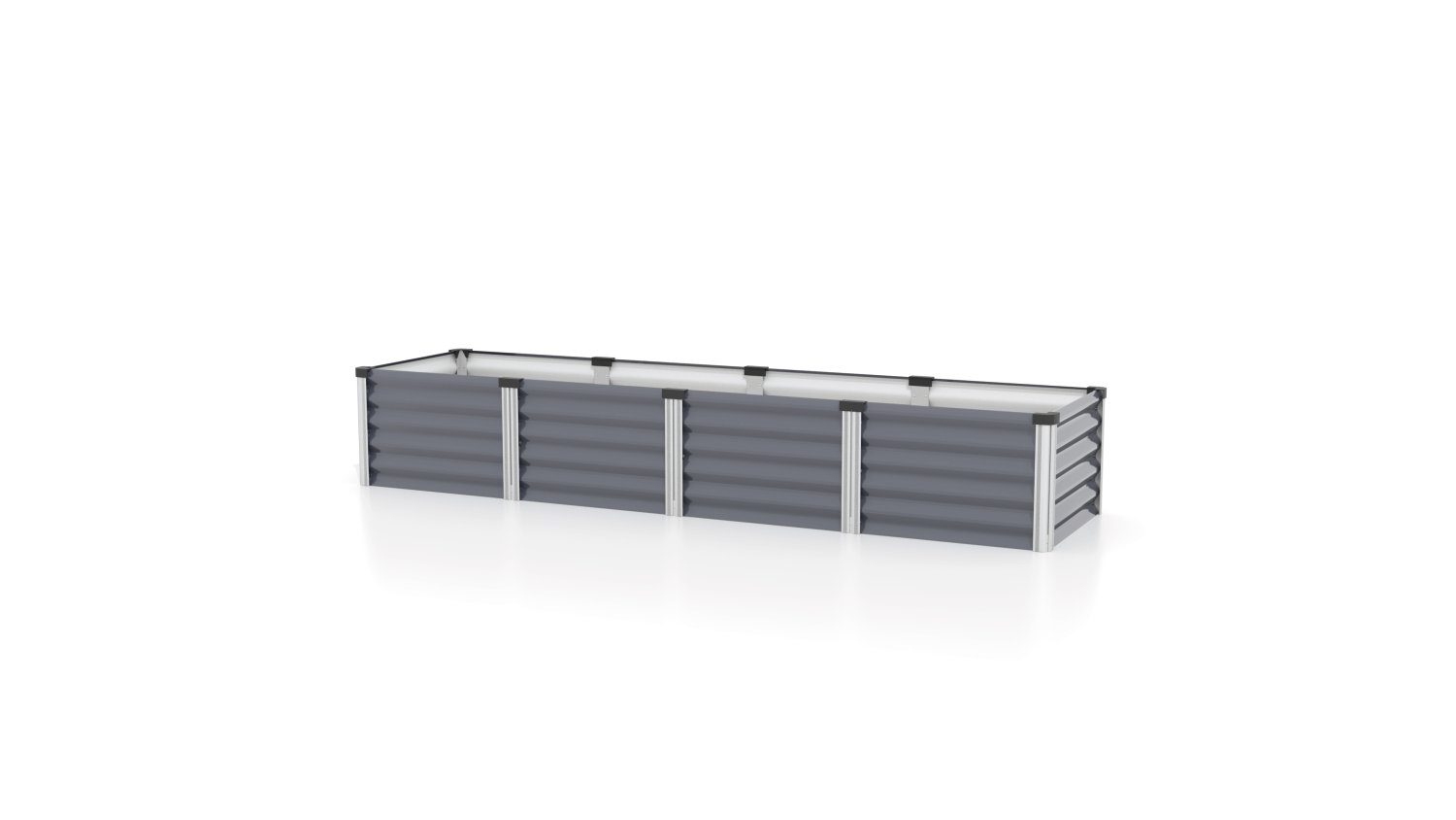 VITAVIA Hochbeet Meta In&Out 401 Granit/Aluminium L