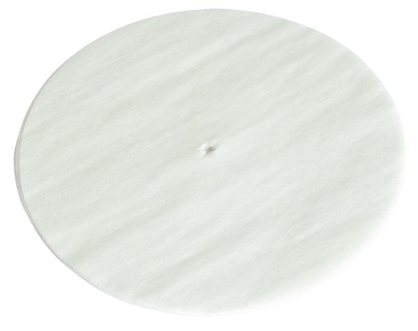 Sana Kannenvliesfilter mit Loch 220 mm, 100 Stk.