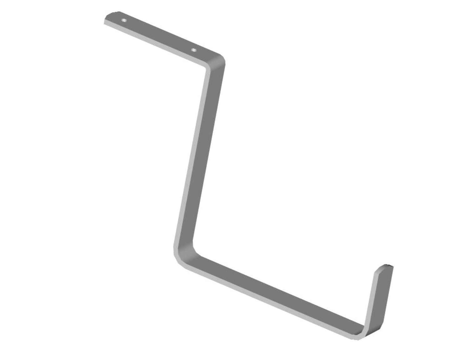 Blumenkistenträger 3 blau verzinkt 16 cm