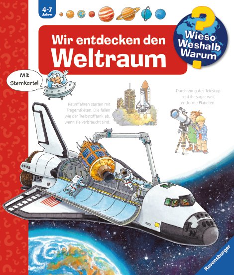 RAVENSBURGER Buch Wir entdecken den Weltraum