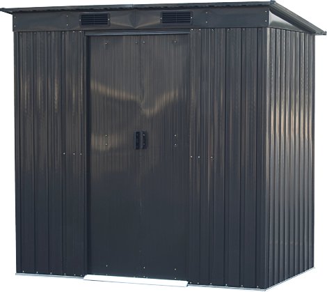 TEPRO Metall-Gerätehaus Multi Shed Anthrazit L