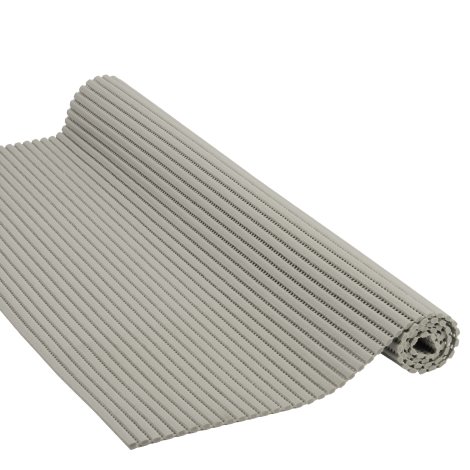 VENILIA Schaumbelag Venisoft Uni Grau 65x200 cm