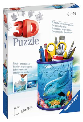 RAVENSBURGER 3D-Puzzle Utensilo Unterwasserwelt 54-tlg.