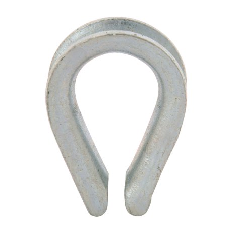 Seilkausche verzinkt 3 mm 2 Stk.