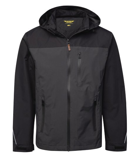Herren Outdoorjacke Heavy Dunkel Asphalt M
