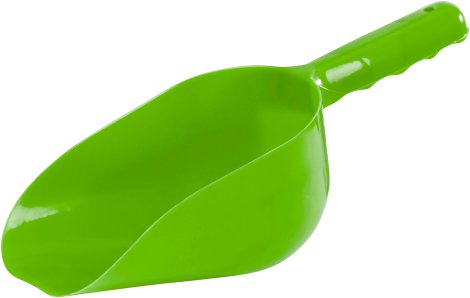 Streuschaufel geschlossen