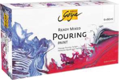KREUL Pouring Ready Mixed 80 ml 6er-Set