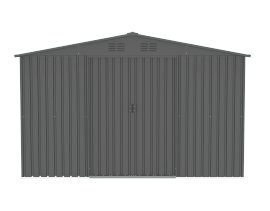 TEPRO Metall-Gerätehaus Flex Shed Anthrazit XXL