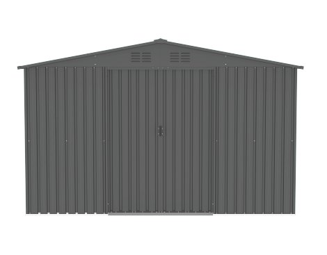 TEPRO Metall-Gerätehaus Flex Shed Anthrazit XXL