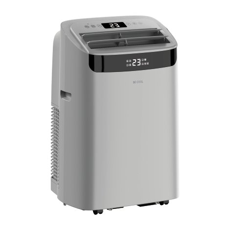 BE COOL Klimagerät 12.000 BTU Grau/Schwarz