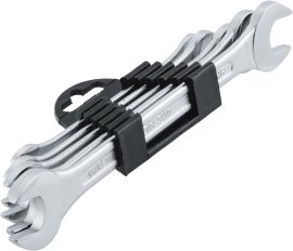 SUKI Doppelmaulschlüssel-Set CV 5 tlg. 8-17 mm