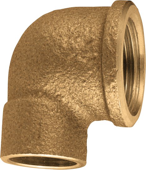CORNAT CU-Winkel 90° mit eine Muffe 1/2" IG ø 15 mm