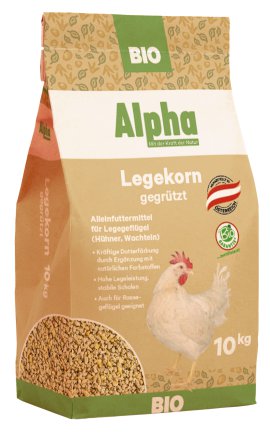 ALPHA Legekorn - gegrützt 10 kg
