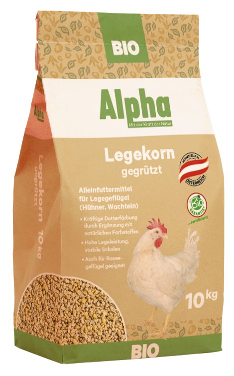 ALPHA Legekorn - gegrützt 10 kg