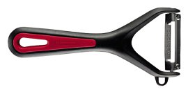 Gemüse-/ Spargelschäler mit Metall-Klinge