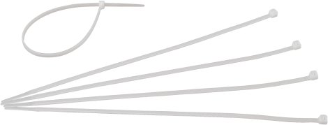 KOPP Kabelbinder Transparent 300 x 4,8 mm, 50 Stk.