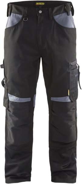 BLÅKLÄDER Handwerker Bundhose schwarz/grau