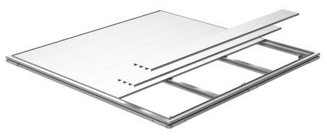 BIOHORT Fundament SmartBase für Gerätehaus AvantGarde® A8