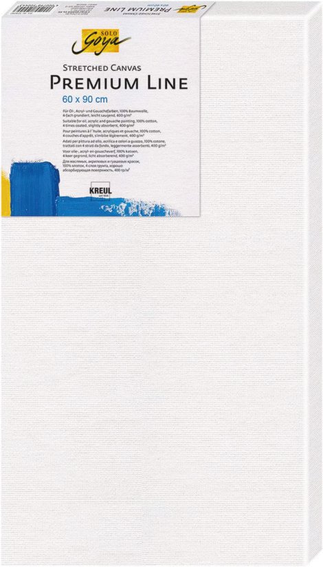 KREUL Keilrahmen Stretched Canvas Premium Line 60x90 cm