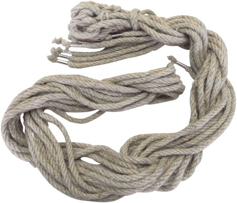 Bindestrick aus Naturfaser 10 Stk.