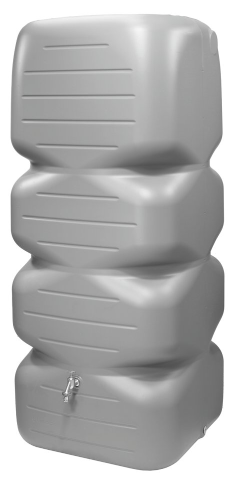 GARANTIA Gartentank Cubus Betongrau 1000 l
