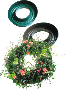 LIENBACHER Pflanzring Grün Recycled ⌀ 35 cm