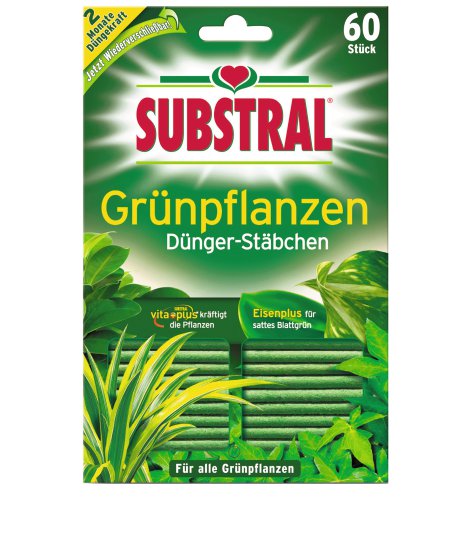 SUBSTRAL® Düngestäbchen - Grünpflanzen 60 Stk.