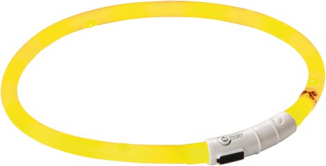 LED-Halsband Maxi-Safe 55 cm, gelb