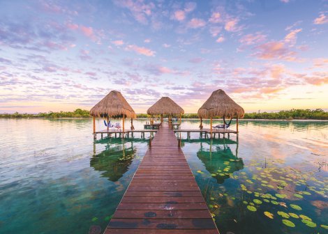 RAVENSBURGER Puzzle Paradiesische Aussicht 1000-tlg.