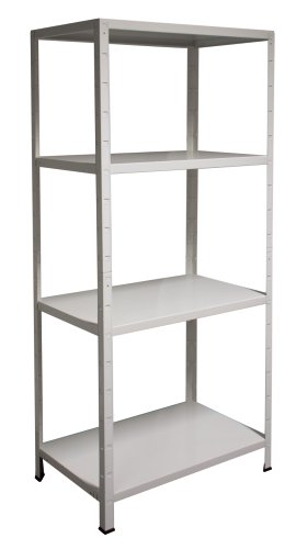 SCHULTE REGALWELT Grundregal 4 Böden Weiß