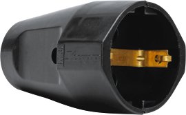 KOPP Schalenkupplung Schwarz