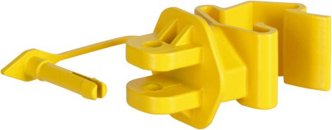 Pinlock-Isolator T-Post, gelb 25 Stk.