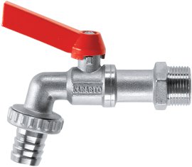 GARDENA Kugelauslaufventil mit Schlauchverschraubung G 3/4"