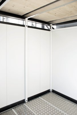 BIOHORT Dachsteher 3x2/4x2, grau/weiß