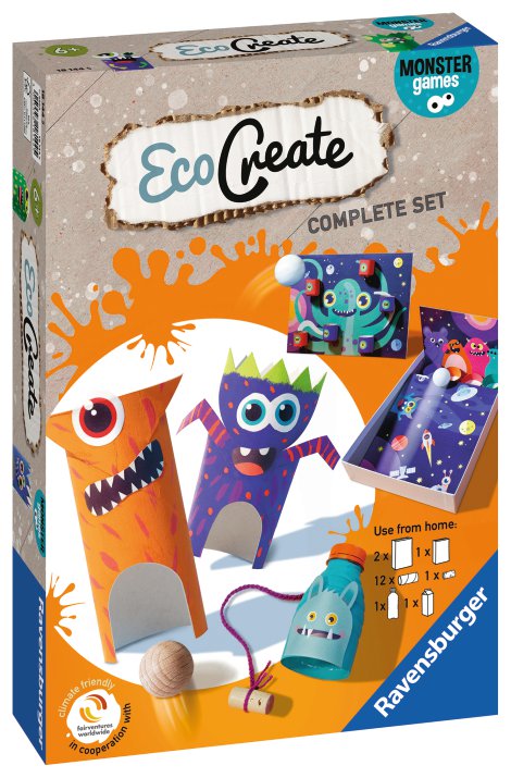 RAVENSBURGER EcoCreate Monster Games