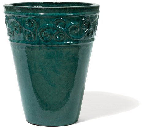 Pflanztopf Ipswich Ocean Green ⌀ 24x31 cm